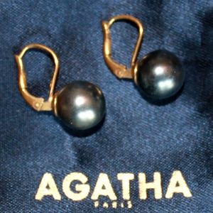 Agatha Paris Pearl Earrings